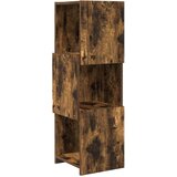  Kutni ormarić Dimljeni hrast 30,5x30x95cm Konstruirano drvo | shoptok.hr