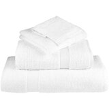 vidaXL Komplet brisač iz bombaža 8-delni bela 600 gsm 100 % bombaž | Shoptok.si