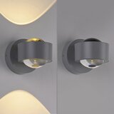 SCHÖNER WOHNEN 19331-21 - LED zidno svetlo CHIA 2xLED/2W/230V antracit | Eponuda.com