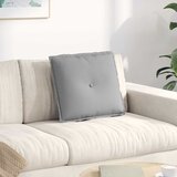  Jastuk za leđa Oblačnosiva 50 x 19 x 45 cm tkanina | shoptok.hr