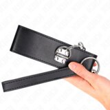 Kink Ovratnica S Povodcem Wide Black Strap (65 Cm) | Shoptok.si
