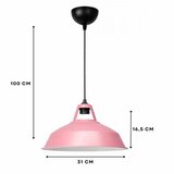 Opviq luster, roze Slike