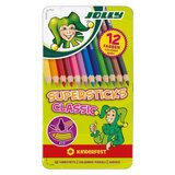  Drvene bojice Jolly kinderfest classic 12 kom u 3D metalnoj kutiji | shoptok.hr