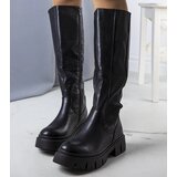 D/CEO Black insulated boots for women Inan | Shoptok.si