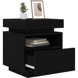  Noćni ormar Crni hrast 40 x 39 x 48,5 cm Konstruirano drvo | shoptok.hr