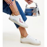 Gemre White sneakers with a "worn" effect Gombola | Shoptok.si
