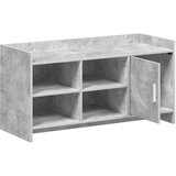  Ormar za cipele s pohranom Betonska siva 100 x 39,5 x 51 cm | shoptok.hr