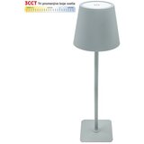 Mitea Lighting Stona lampa siva 2W IP20 LED TOUCH dimmable + 3CCT 3000-6000K DC5V LED M6002-S Cene