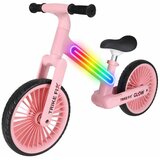 Trike Fix Glow dječji balans bicikl s LED rasvjetom, ružičasti | shoptok.hr