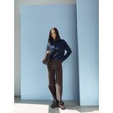 Sinsay Debeli pulover s ukrasnim gumbima i dodatkom vune | shoptok.hr