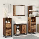 Set namještaja za kupaonicu 4 kom. Staro drvo 65 x 33 x 60 cm | shoptok.hr