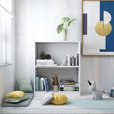 vidaXL Knjižna omara visok sijaj bela 60x24x74,5 cm konstruiran les, (20622767) Cene