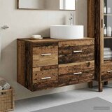  Set namještaja za kupaonicu 2 kom. Staro drvo Konstruirano drvo | shoptok.hr