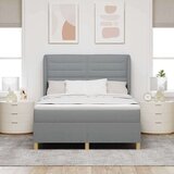  Podna opruga s madracem Tamno siva 90x190 cm Svjetlosiva - Svjetlosiva 160 x 200 cm Dizajn linija | shoptok.hr