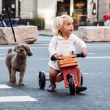 Kinderfeets drvena dječja guralica Tiny Tot 2u1 Cherry Red | shoptok.hr