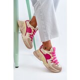 Boto Women's Fashionable Lace-up Sports Shoes Beige-Pink Chillout! | shoptok.hr