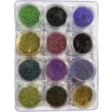  LK - Holographic Gliter prah za nokte SET 12/1 Cene