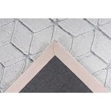 Kayoom PREPROGA Vivica 125 Weiß / Anthrazit 80/150 cm taftano antracit, bela | Shoptok.si