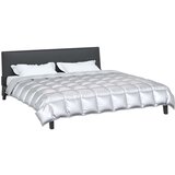  Zimska posteljnina srebrna 240 x 200 cm Satin in mikrovlakna, (5000147468) | Shoptok.si