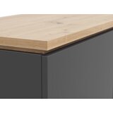 XORA visoka komoda, barve grafita, hrast artisan | Shoptok.si