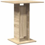 Bistro stol boja hrasta sonome 60x60x75 cm konstruirano drvo | shoptok.hr