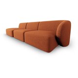 Milo Casa Sofa od šenila boja terakote s desnim kutom 311 cm Paolo – | shoptok.hr