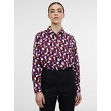 Orsay Purple Women's Patterned Shirt - Women's | ePonuda.com