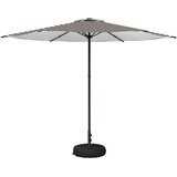 vidaXL Vrtni dežnik 300 x 300 cm Poliester Pravokotna Črna in bela, (5000251615) | Shoptok.si