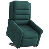 Maison Chic Električni naslanjač - Relax naslanjač s funkcijo vstajanja temno zeleno blago, (22061961) | Shoptok.si