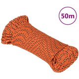 vidaXL Brodski konop narančasti 4 mm 50 m od polipropilena Cijene