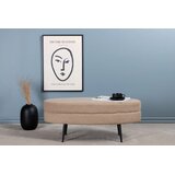 Venture Home ovalni tabure Otto (art. 15569-403) 100 × 40 × 41 cm, bež | shoptok.hr