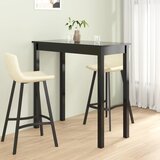  Barski stol MDF crni 115 x 55 x 107 cm | shoptok.hr