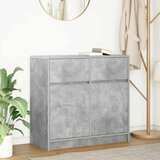  Komoda s ladicama beton siva 80x34x76 cm konstruirano drvo | shoptok.hr