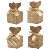 Darilna škatla eko 7x7cm 1/2 PROMOCIJA