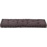  Paletni podni jastuk pamučni 120 x 40 x 7 cm antracit | shoptok.hr