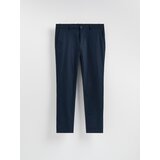 Reserved Chino slim fit hlače - mornarsko plava | shoptok.hr