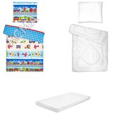  Posteljina set 5 elemenata za krevet 160x80 cm uzorak-20a Cijene