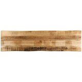 Stolna ploča sa živi rub 160x40x2,5cm masivno grubo drvo manga | shoptok.hr