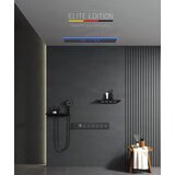 ELITE EDITION Najnovejši luksuzni vgradni tuš set s 6 funkcijami - BCS1045 — Gunmetal siva — Dva izliva | Shoptok.si