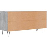 vidaXL TV ormarić siva boja betona 104x35x50 cm od konstruiranog drva | shoptok.hr