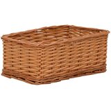  4-dijelni set uklapajućih košara od vrbe smeđi | shoptok.hr