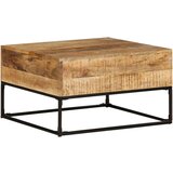 vidaXL stolić za kavu 68 x 68 x 41 cm od grubog drva manga Cijene