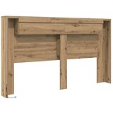  Krevetna ploča s LED-om Umjetnička hrastovina Konstruirano drvo - hrast artisan 180 cm | shoptok.hr