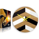  Lesena stenska ura Cikcak | Shoptok.si