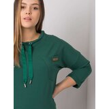 RELEVANCE Blouse-RV-BZ-6161.08-dark green | Shoptok.si