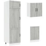  8-dijelni set kuhinjskih ormarića Kalmar konstruiranog drva | shoptok.hr