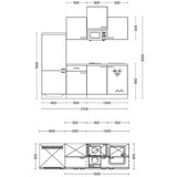 Flex-Well Kuhinjski Blok Z Aparati Wito, Bela | Shoptok.si