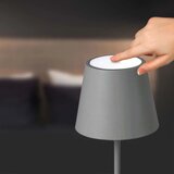  LED Prigušiva dodirna punjiva stona lampa LED/3W/5V 3000K srebrna | Eponuda.com