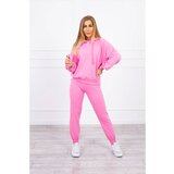 Kesi Sweatshirt set with a hood light pink Slike