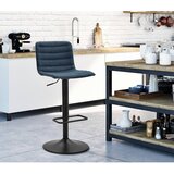 Mauro Ferretti Petrolej zelena/crna barska stolica podesive visine (visine sjedala 61 cm) Malia – | shoptok.hr